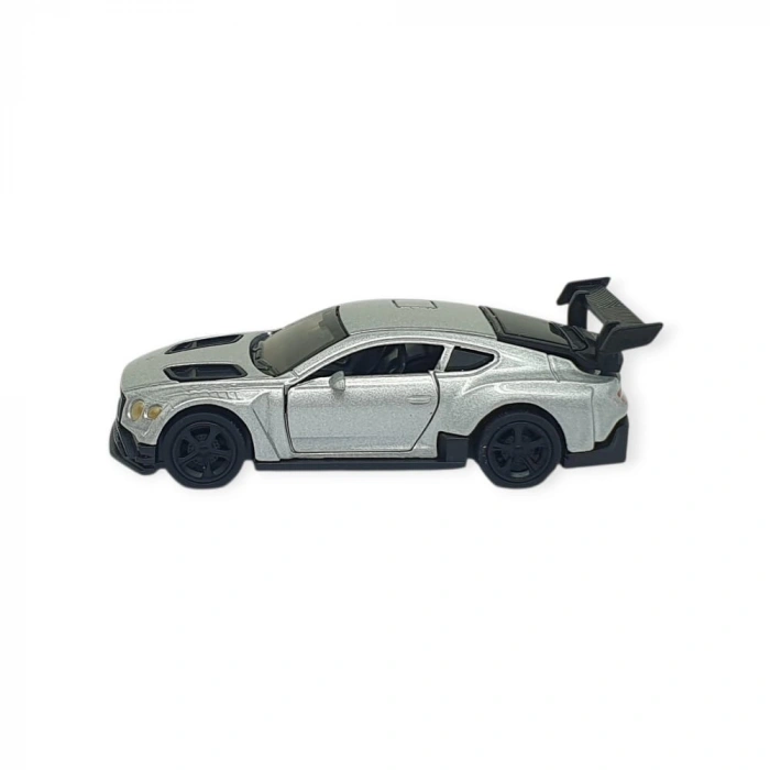Çek Bırak Metal Küçük Arabalar 8 cm - 6411A-16 - Gümüş - 1 ADET