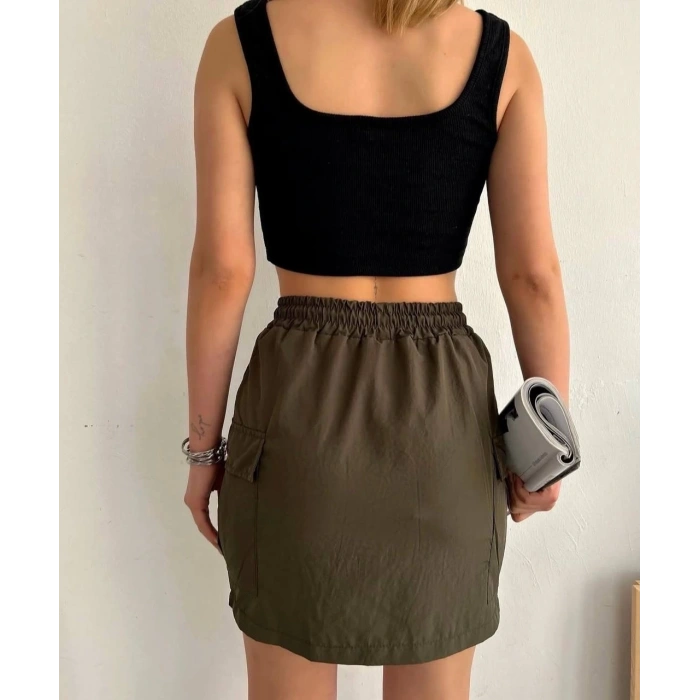 cep ince paraşüt etek haki s241019