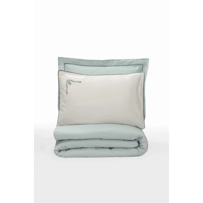 Çift Kişilik Elit Saten Nev Takımı Vanko Mint