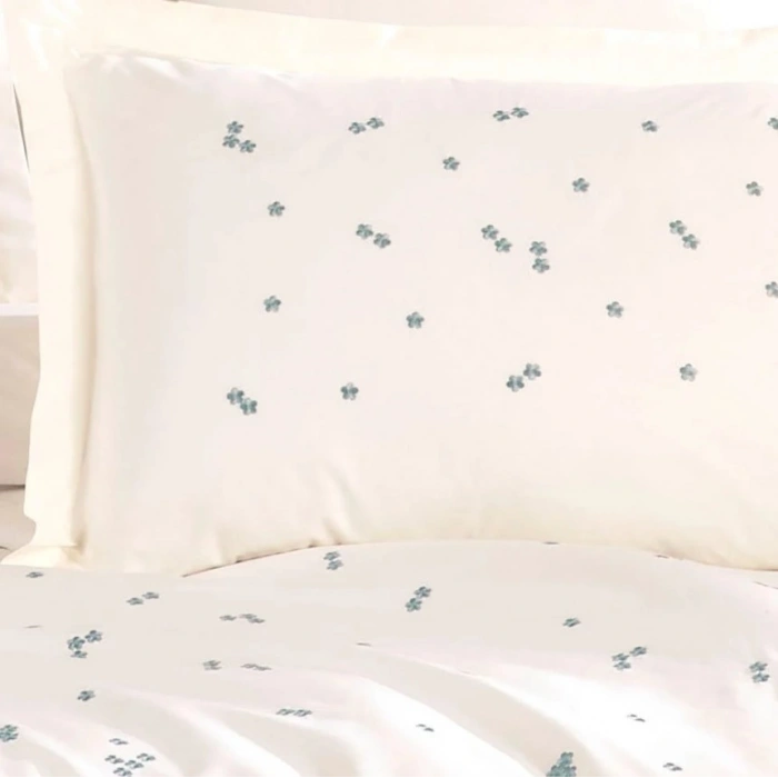 Çift Kişilik Poplin Premium Nakışlı Nev Spring