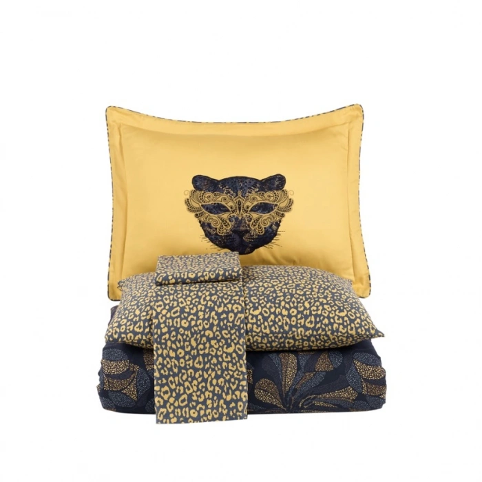 Çift Kişilik Saten Nev Caprice Sarı