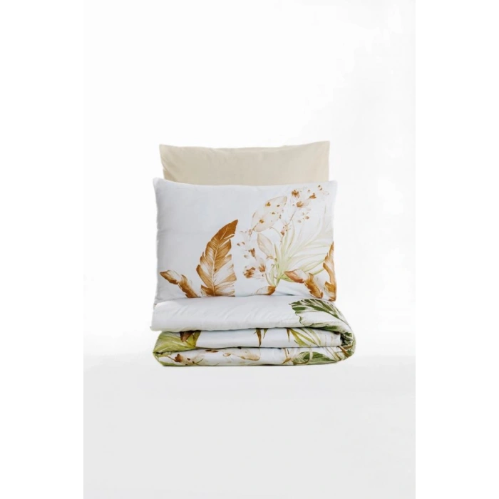 Çift Kişilik Saten Nev Takımı Luster Bej