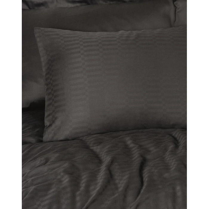 Çift Kişilik Smart Bambu Saten Nev Takımı Siyah