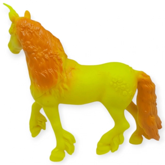 Çiftlik Hayvanları Serisi - Efsanevi Unicorn  cm - Sarı - Tcu - 1 ADET