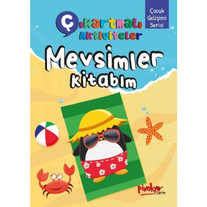 Çıkartmalı Aktiviteler Mevsimler Kitabım
