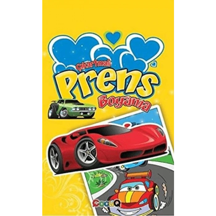 Çıkartmalı Prens Boyama (4 Kitap Takım)