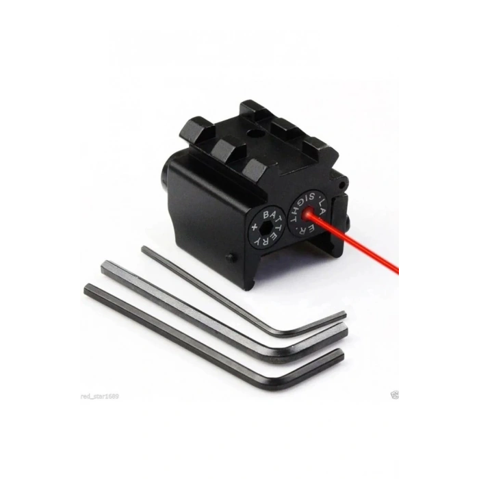 cılık,  İçin 20mm Ray, Kırmızı Noktalı Lazer L2030