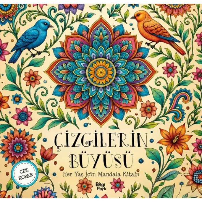 Çizgilerin Büyüsü – Her Yaş İçin Mandala - Çek Kopar