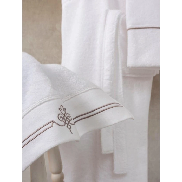 Classic Bornoz Seti Güher M-L Kadın