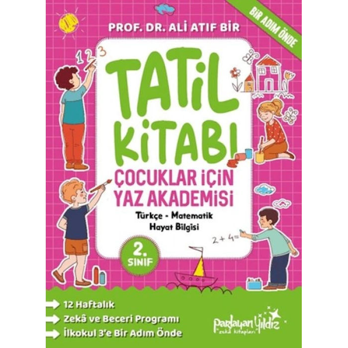 Çocuklar İçin Yaz Akademisi 2. Sınıf Tatil Kitabı