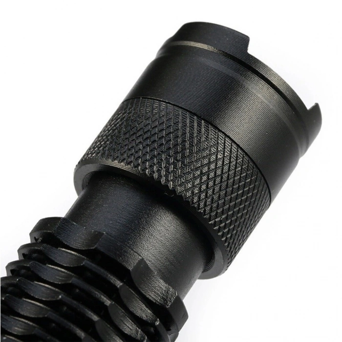 Cree Q5 Led Zoomlu  Pilli Mini Feneri 14500 Pil İle Çalışma Özelliği