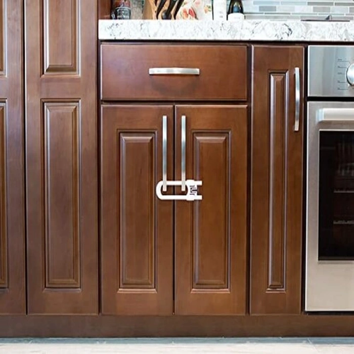 Çuk Koruma Kilidi - Slide Dolap Çekmece Kilidi Sürgülü Kilit