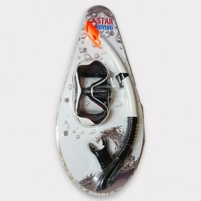 Dalış Maskesi ve Snorkel Yetişkin - 51714-BEYAZ - 1 ADET