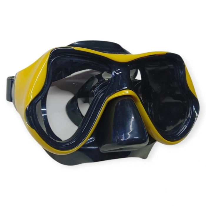 Dalış Maskesi ve Snorkel Yetişkin - 51715-SARI - 1 ADET