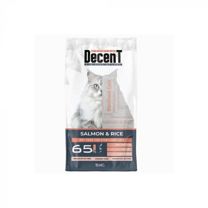 Decent  Urinary Care Balıklı ve Pirinçli Kısırlaştırılmış Kedi sı 1.5 Kg
