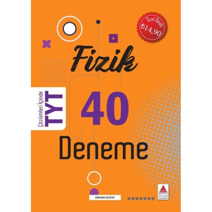 Delta Kültür TYT Fizik 40 Deneme(Yeni)