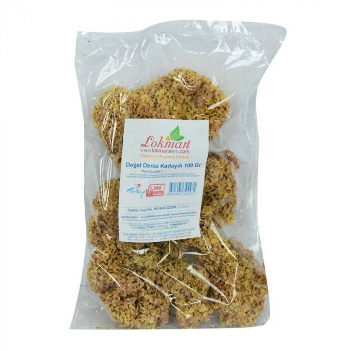 Deniz Kadayıfı Doğal Yerli 100 Gr Paket
