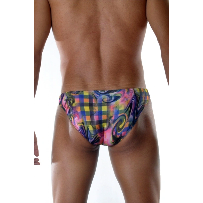 Desenli Erkek Slip