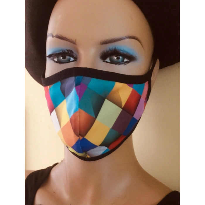 Desenli Maske