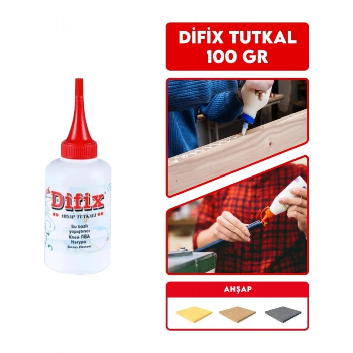 Difix Su Bazlı Ahşap Tutkalı
