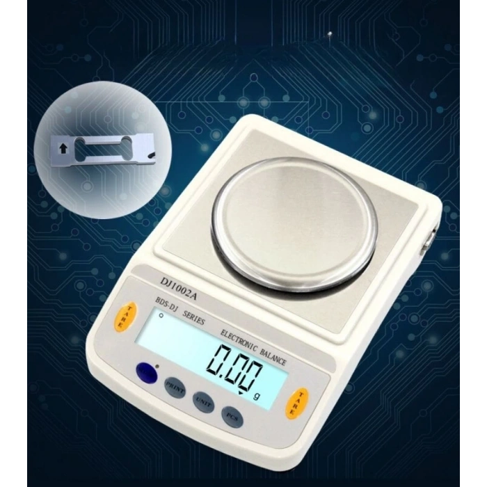 DJ602A Kefeli Hassas Terazi 3000 g Kapasiteli, 0.01 g Hassasiyetle Profesyonel Ölçüm (  )