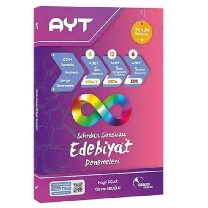 Doktrin Yayınları AYT Edebiyat Sıfırdan Sonsuza 24x24 Deneme