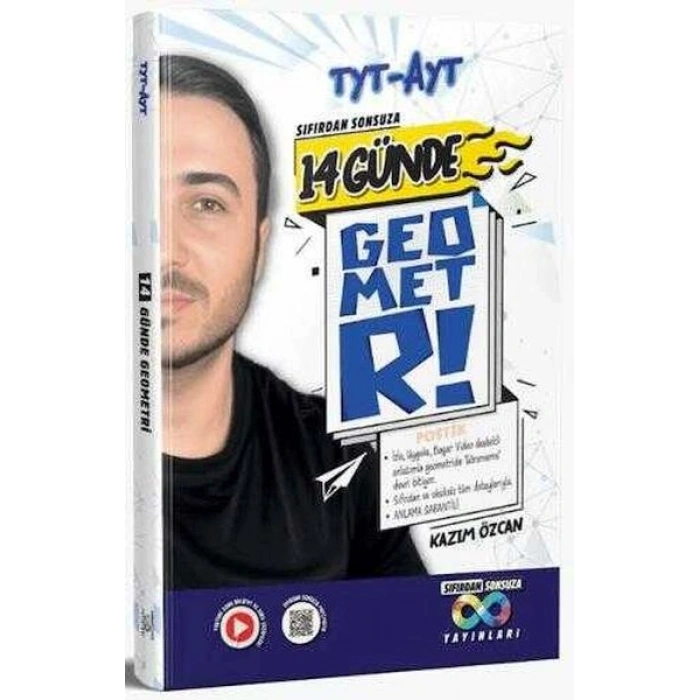 Doktrin Yayınları Sıfırdan Sonsuza 14 Günde TYT AYT Geometri Video Takip Kitabı