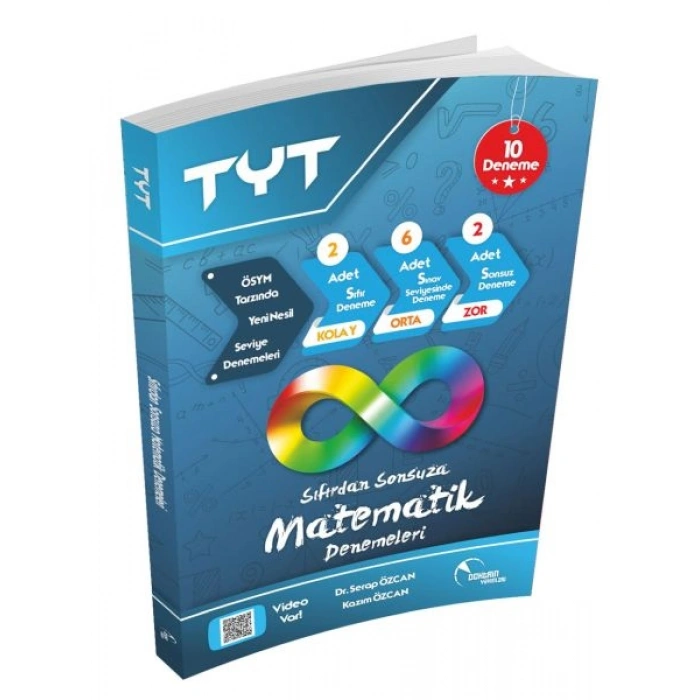 Doktrin Yayınları TYT Sıfırdan Sonsuza Matematik 10 lu Deneme