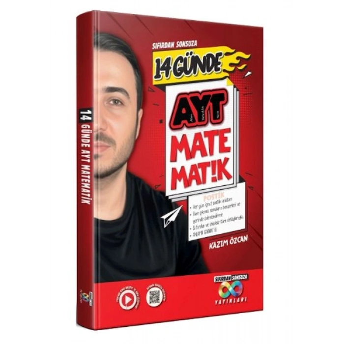 Doktrin YKS AYT Sıfırdan Sonsuza 14 Günde Matematik Video Takip Kitabı - Kazım Özcan