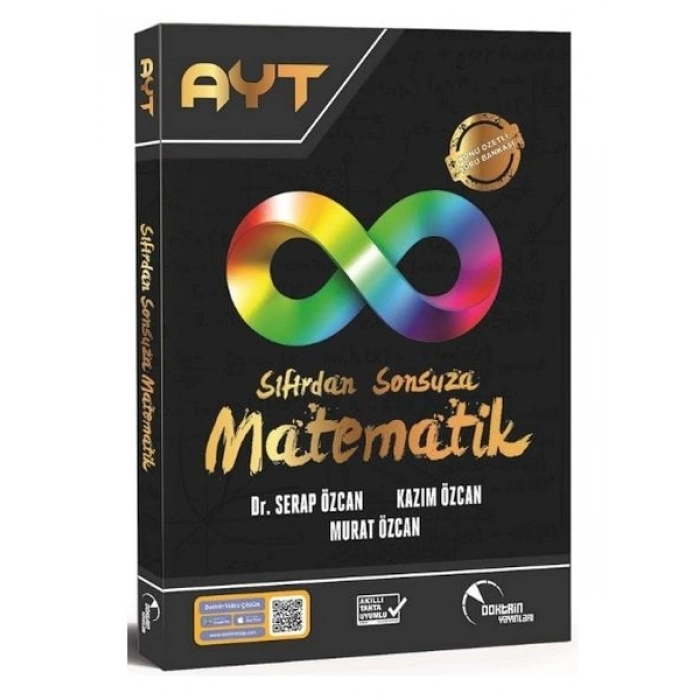 Doktrin YKS AYT Sıfırdan Sonsuza Matematik Konu Özetli Soru Bankası Video Çözümlü