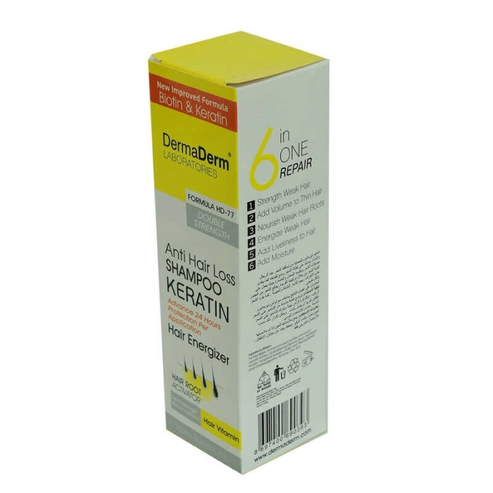 Dökülmesine Karşı Keratin Biotin ve Vitaminli Şampuan 250 ML