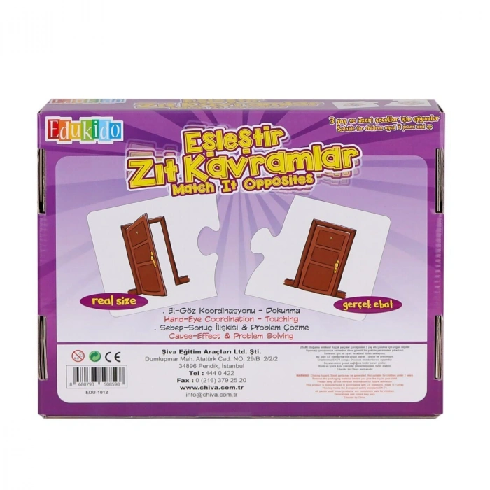 EDU-1012 Eşleştir Zıt Kramlar -Chiva