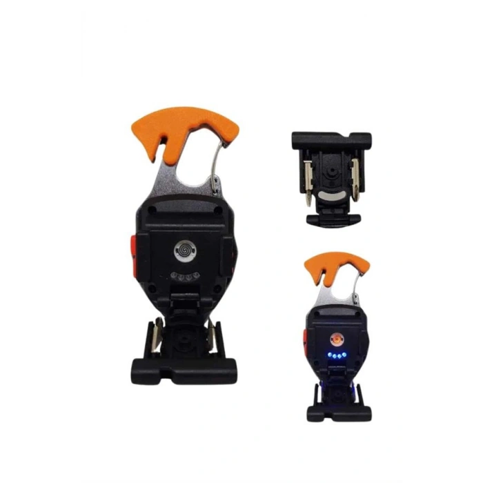 El Feneri LED Anahtarlık Çok Fonksiyonlu Mini Çakmak Özellikli