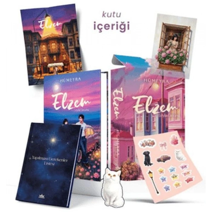 Elzem Leyla Gecesi - Tek Kitaplık Kutu (Ciltli)