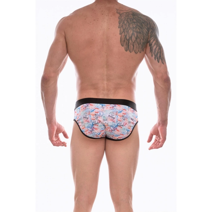 Erkek Desenli Slip