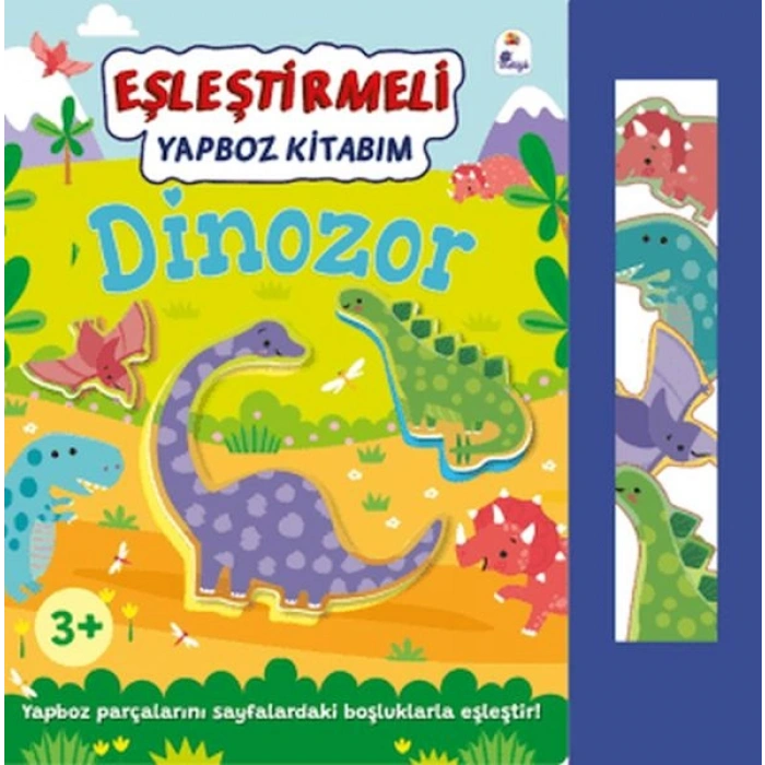 Eşleştirmeli Yap-Boz Kitabım Dinozor