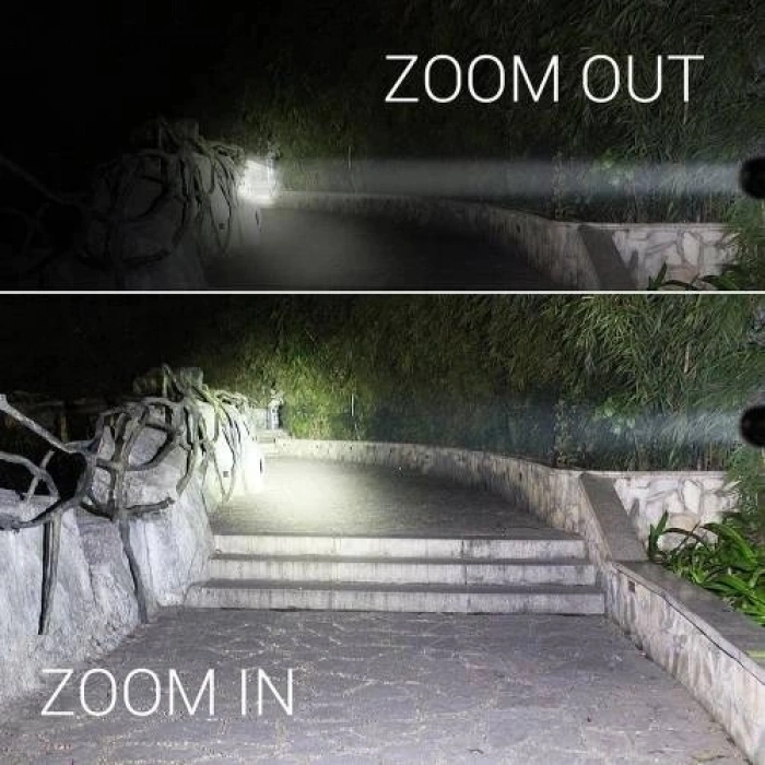 F-323 Q5 Led Lityum Pol Su Geçirmez Şarjlı Kafa Feneri