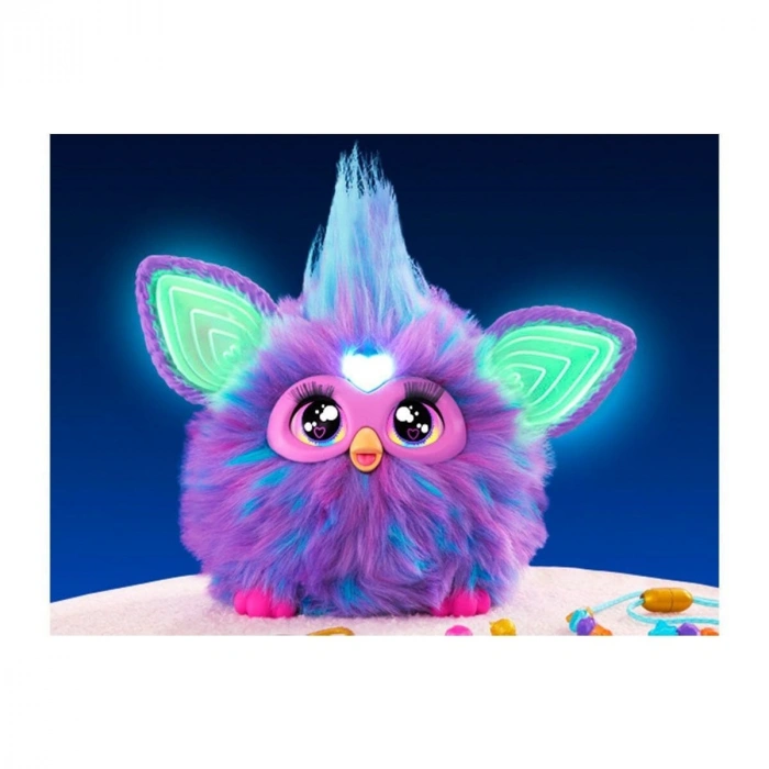 F6743 Furby Mor İnteraktif Peluş - 1 Adet