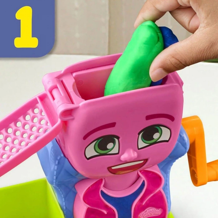 F8807 Play-Doh Renkli Kuaför Snu+3 yaş