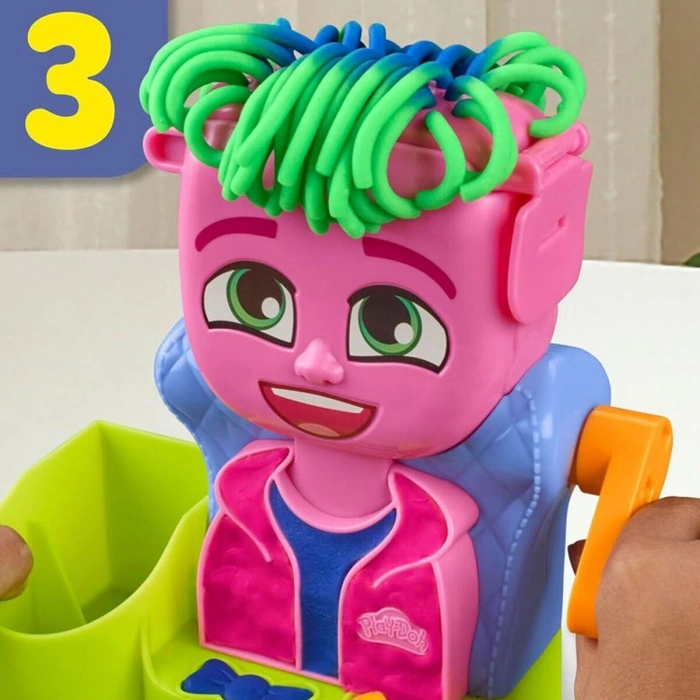 F8807 Play-Doh Renkli Kuaför Snu+3 yaş