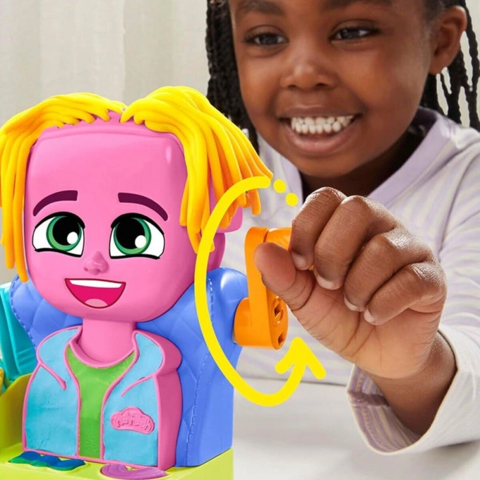 F8807 Play-Doh Renkli Kuaför Snu+3 yaş