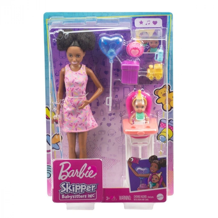 FHY97  Bebek Bakıcısı Bebeği ve Aksesuarları Oyun Seti