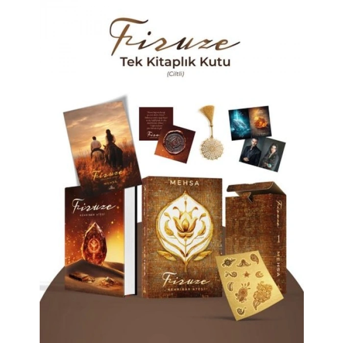 Firuze 1 Kehribar  Ateşi – Tek Kitaplık  Kutu