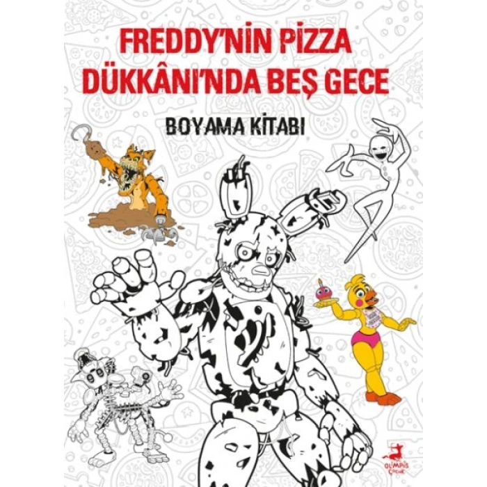 Freddy’nin Pizza Dükkânı’Nda Beş Gece  Boyama Kitabı