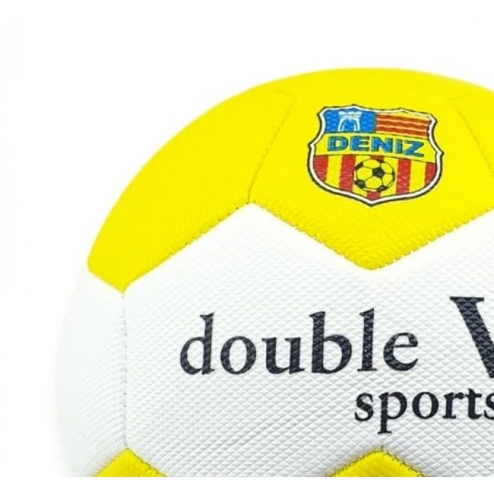 Futbol Topu Dikişli 420 gr No:5 - FB-660-SARI - 1 ADET