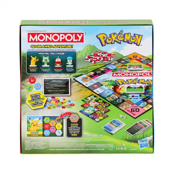 G0716 Monopoly Pokemon - 1 Adet