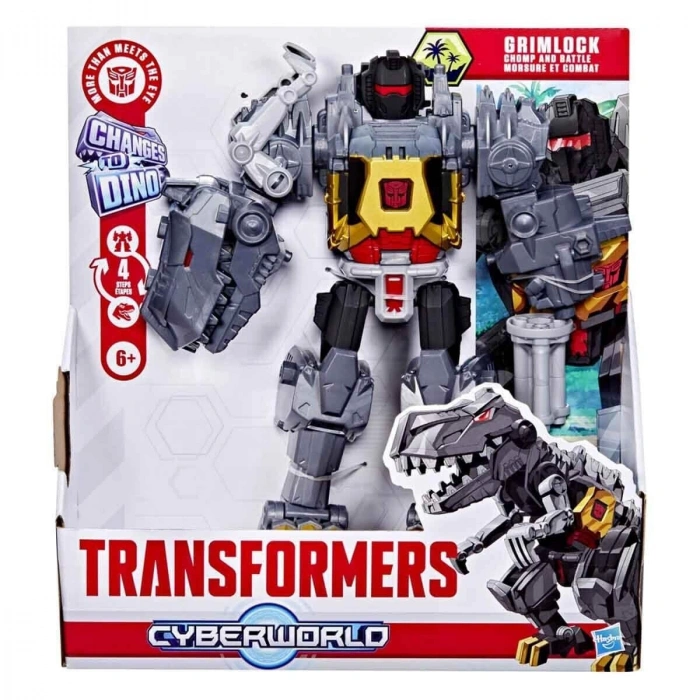 G0748 Transformers Cyberworld Grimlk Chomp And Battle Aksiyon Figürü