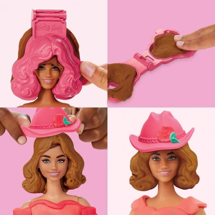 G1360 Play-Doh  Çiçek Desenleri ve Püsküller Hamur Oyun Seti +3 yaş