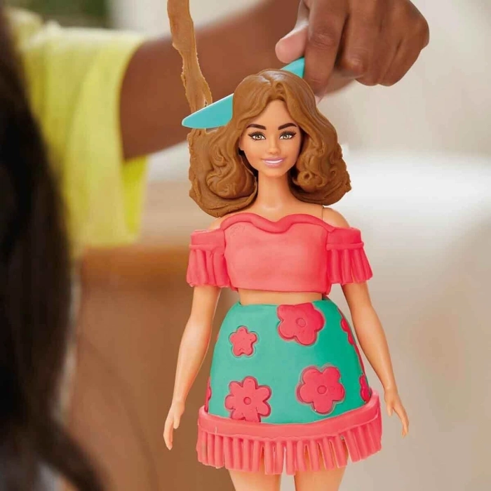 G1360 Play-Doh  Çiçek Desenleri ve Püsküller Hamur Oyun Seti +3 yaş