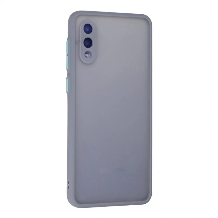 Galaxy A02 Kılıf Montreal  Kapak - Gri